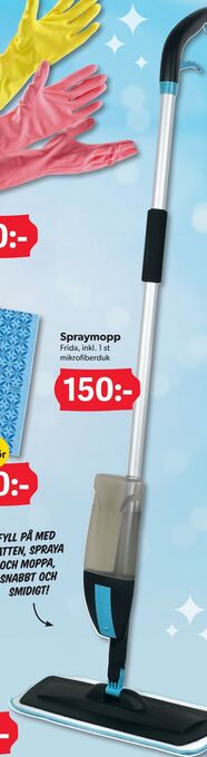 DollarStore Spraymopp erbjuda