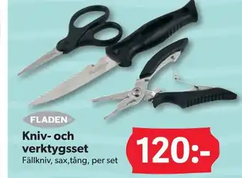 Kniv- och verktygsset