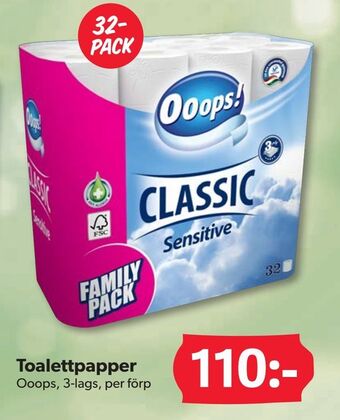 DollarStore Toalettpapper erbjuda