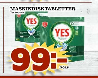 Matdax Maskindisktabletter erbjuda