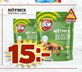 Matdax Nötmix erbjuda