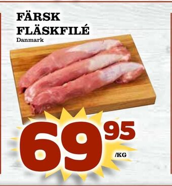 Matdax Färsk fläskfilé erbjuda