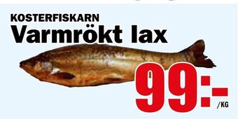 Matdax Varmrökt lax erbjuda
