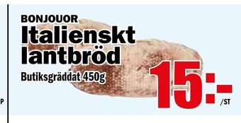 Matdax Italienskt lantbröd erbjuda
