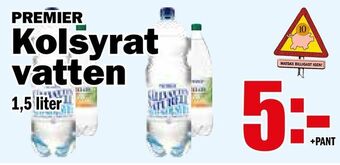 Matdax Kolsyrat vatten erbjuda