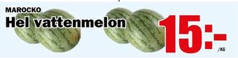 Matdax Hel vattenmelon erbjuda