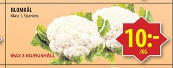 Matvärlden Tensta Blomkål erbjuda