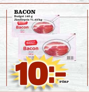 Matvärlden Tensta Bacon erbjuda