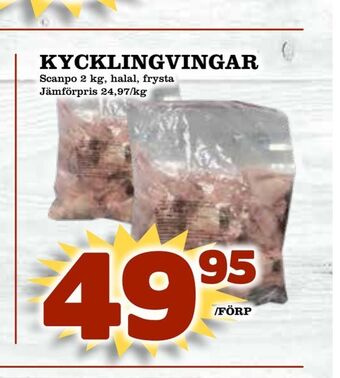 Matvärlden Tensta Kycklingvingar erbjuda