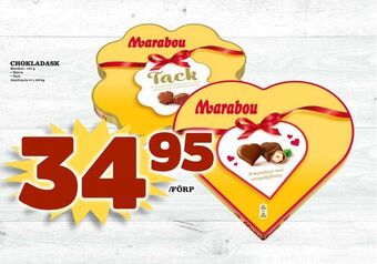 Nya Pulsen Chokladask erbjuda