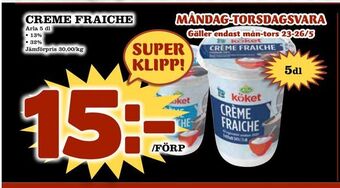 Nya Pulsen Creme fraiche erbjuda