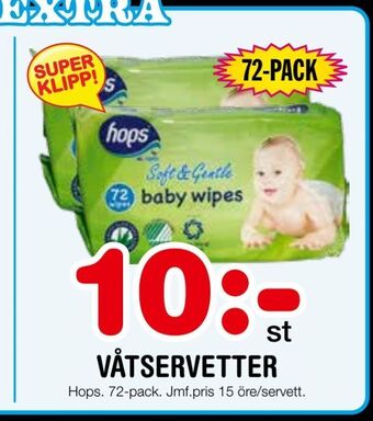 Nya Pulsen Våtservetter erbjuda