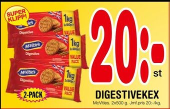 Nya Pulsen Digestivekex erbjuda
