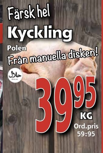 Supergrossen Kyckling erbjuda
