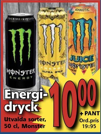 Supergrossen Energidryck erbjuda
