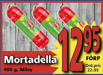 Supergrossen Mortadella erbjuda