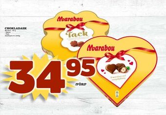 Supergrossen Chokladask erbjuda