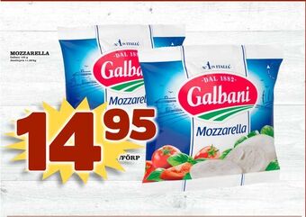 Supergrossen Mozzarella erbjuda