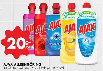 ÖoB Ajax allrengöring erbjuda