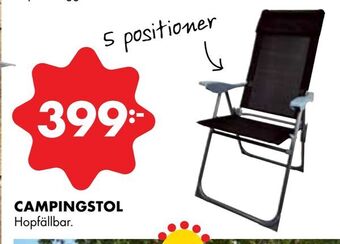 ÖoB Campingstol erbjuda