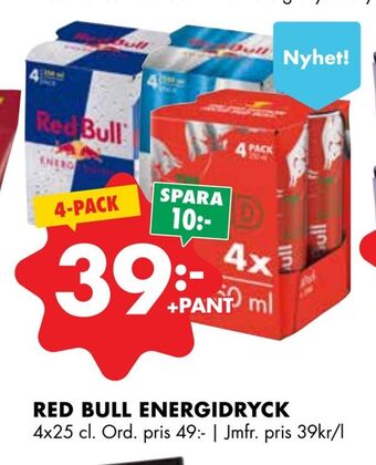 ÖoB Red bull energidryck erbjuda