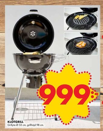 ÖoB Klotgrill erbjuda