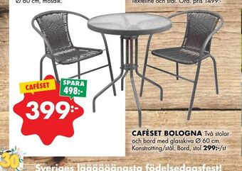 ÖoB Caféset bologna erbjuda