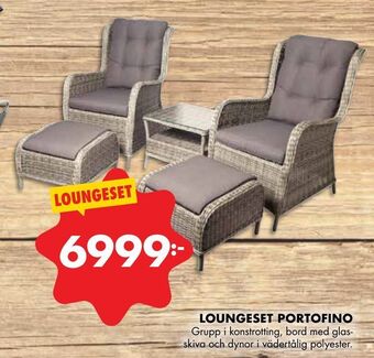 ÖoB Loungeset portofino erbjuda