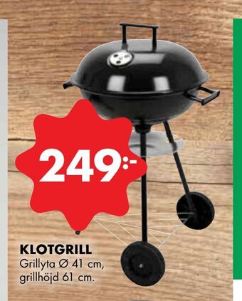 ÖoB Klotgrill erbjuda