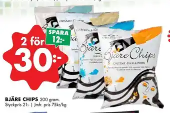 ÖoB Bjäre chips erbjuda