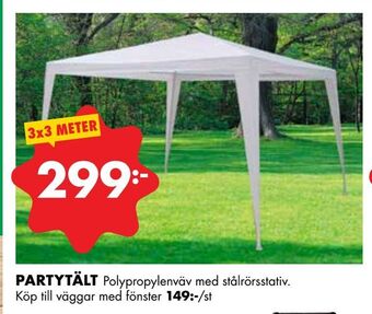 ÖoB Partytält erbjuda