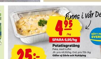 City Gross Peka potatisgratäng erbjuda