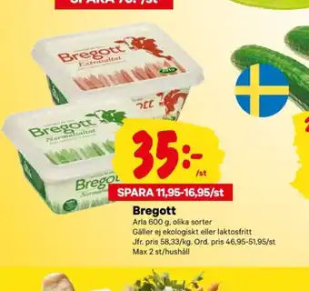 City Gross Bregott smörvariant erbjuda