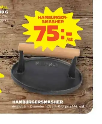 Senso kitchen hamburgerpress