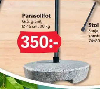 DollarStore Havsö parasollfot erbjuda