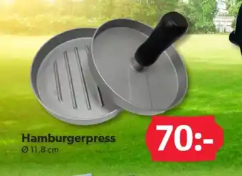DollarStore Havsö hamburgerpress erbjuda