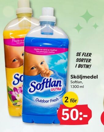 DollarStore Softlan sköljmedel erbjuda