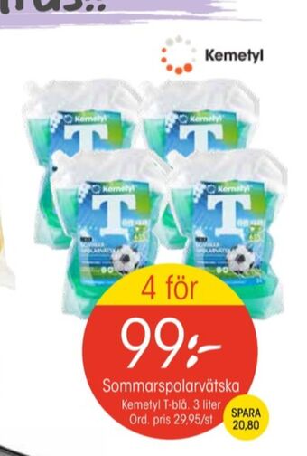 EKO Kemetyl spolarvätska erbjuda