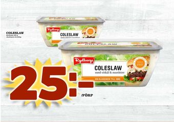 Matdax Rydbergs sallader erbjuda