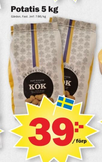 Pekås Gården potatis erbjuda