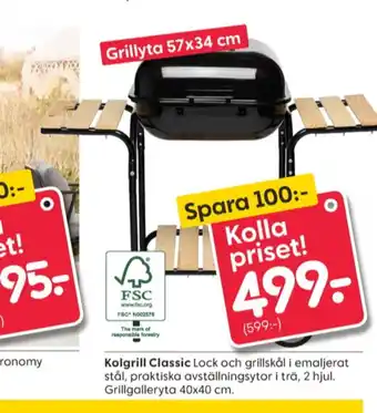 Rusta Reflekt grill erbjuda