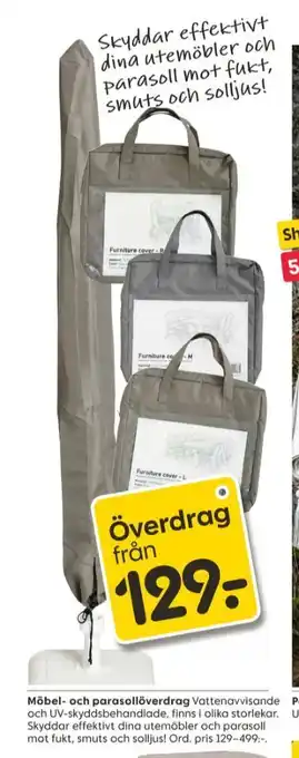 Rusta Dynor överdrag erbjuda