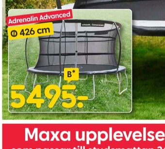Adrenalin studsmatta/trampolin