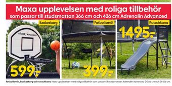 Adrenalin studsmatta tillbehör