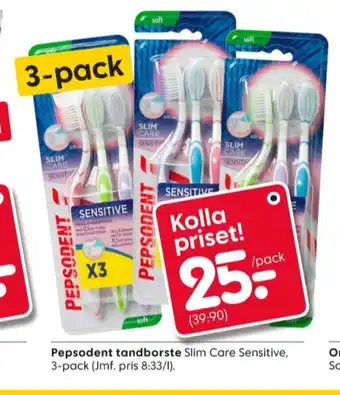 Pepsodent tandborste