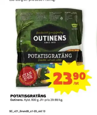 Stora Coop Outinen potatisgratäng erbjuda
