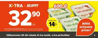 Coop Extra Bregott smörvariant erbjuda