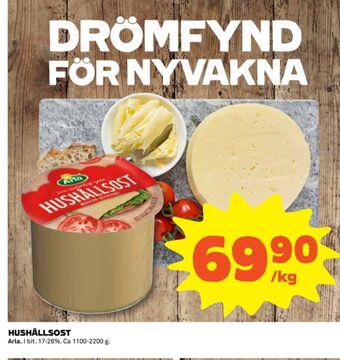 Coop Arla hushållsost erbjuda