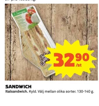 Coop Italsandwich erbjuda