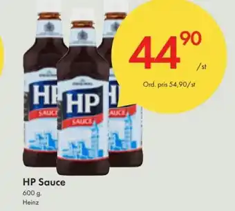 Snabbgross Heinz HP Sauce 600 g erbjuda